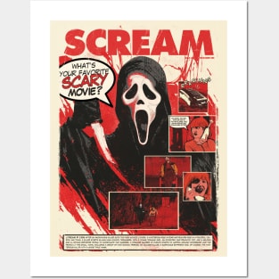 Horror Movie Comic Posters and Art